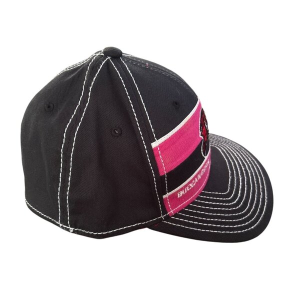 Reebok NFL Onfield Tampa Bay Buccaneers Cap L/XL Black & Pink Embroidered Logo - Picture 4 of 7